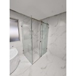 Sero-L Frameless Sliding Door L Shape Shower Screen 1600-1750*900